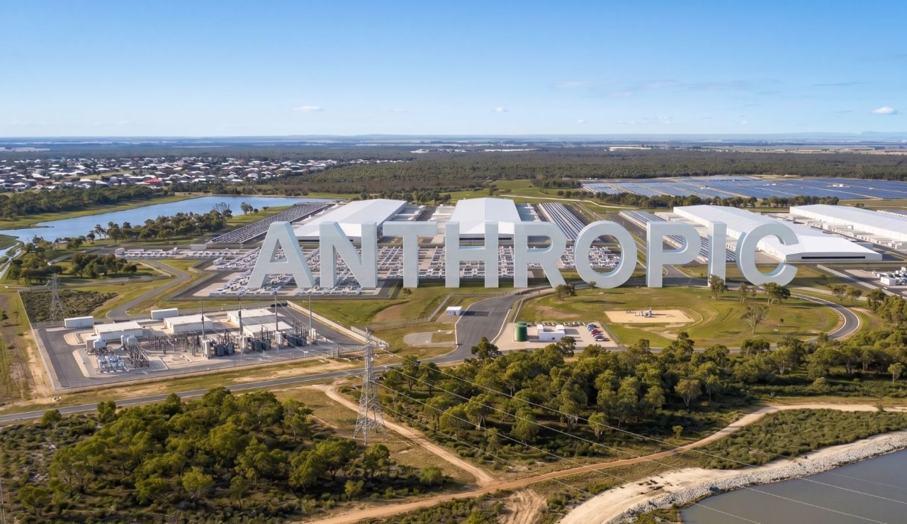 Anthropic 数据中心概念图