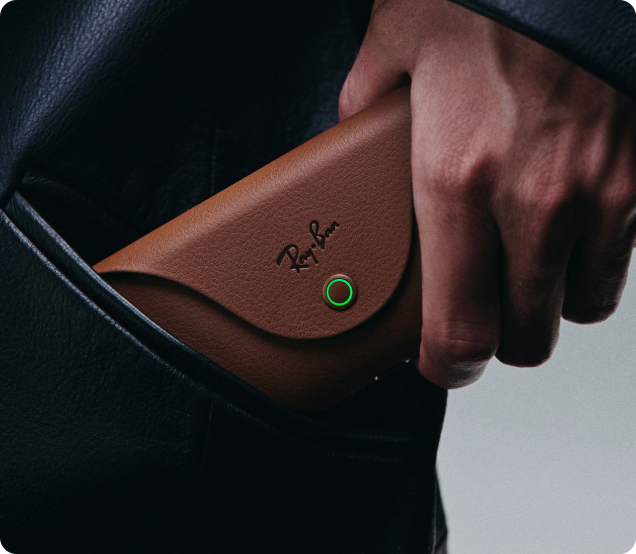 Ray-Ban Meta 充电盒官方图